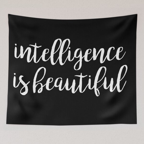 Item preview, intelligence is beautiful designed and sold by MadEDesigns.