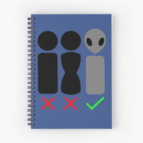 Item preview, Alien Gender (Grey) designed and sold by Quirkball.