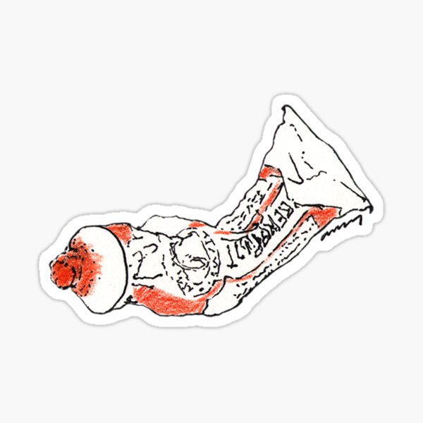Item preview, Cadmium Red Light Paint Tube designed and sold by anne m bray.