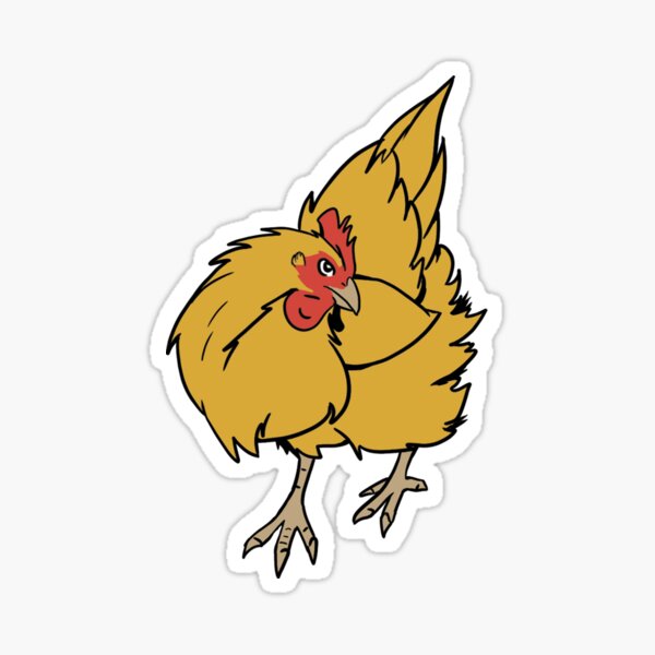 Orange Chicken Sticker Sticker
