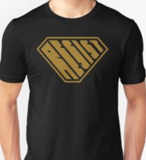 Resist SuperEmpowered (Gold) Slim Fit T-Shirt