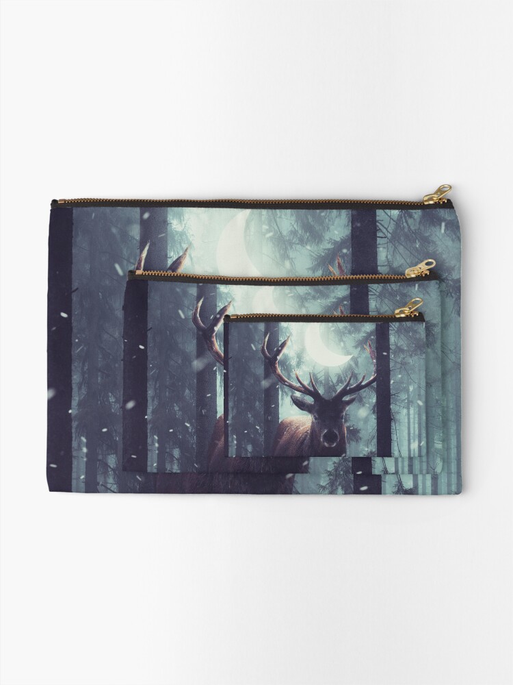 Alternate view of Forest Dweller Zipper Pouch