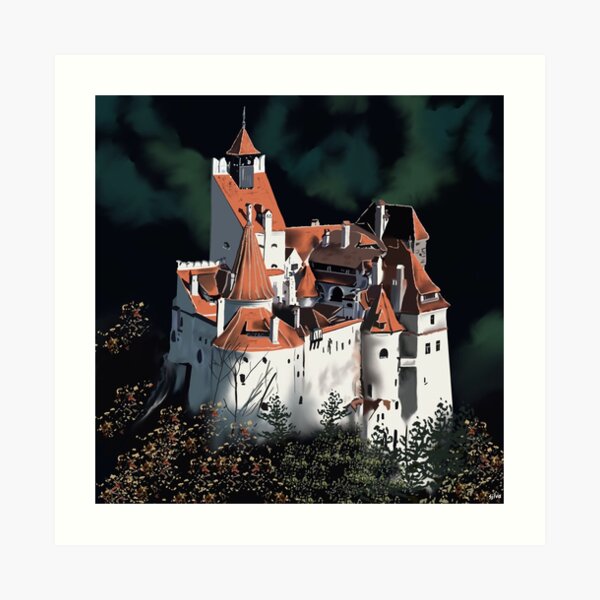 Dracula’s Castle Art Print