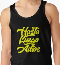 hasta luego adios Men's Tank Top