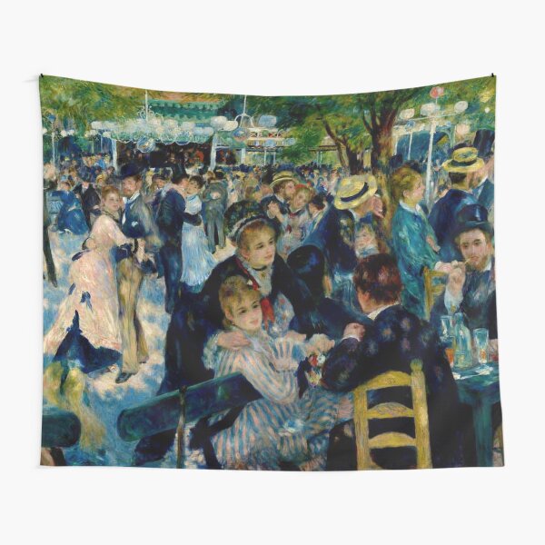 Pierre Auguste Renoir Dance At Le Moulin De La Galette Tapestry