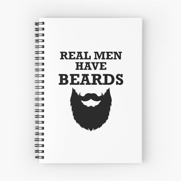 Item preview, Real Men Have Beards designed and sold by Mobius Tees.