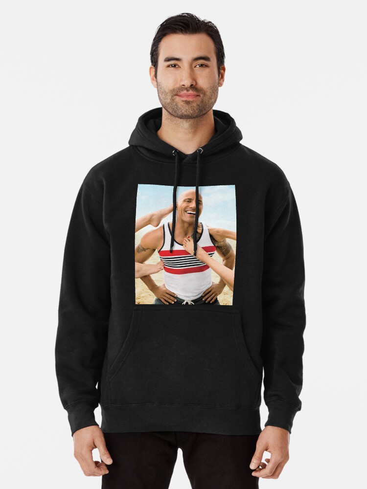 the rock sweatshirt