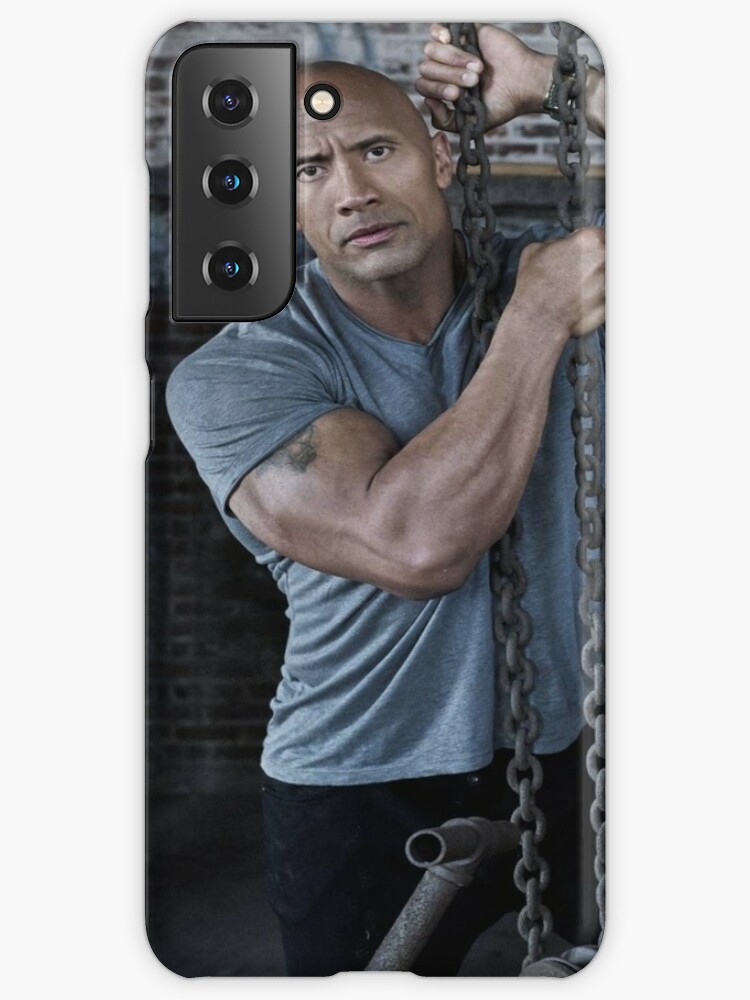 Dwayne The Rock Johnson Samsung Galaxy Phone Case