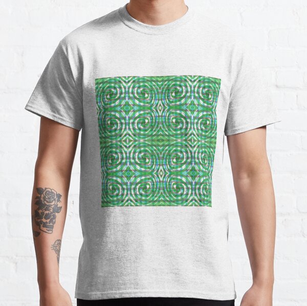 #abstract #pattern #design #decoration art illustration shape ornate Classic T-Shirt