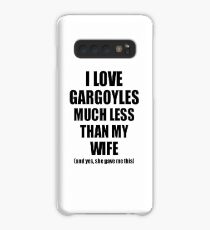 Gargoyles Husband Funny Valentine Gift Idea For My Hubby From Wife I Love Case/Skin for Samsung Galaxy