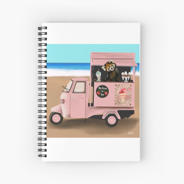 Robespierre the Red Panda Spiral Notebook