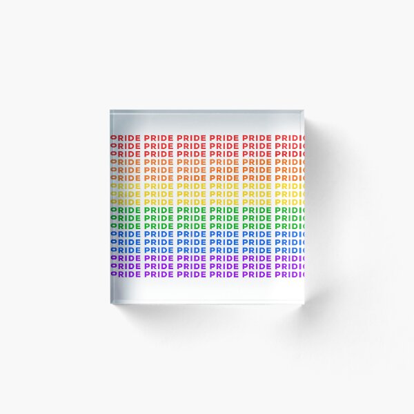 Item preview, Etiqueta de Orgullo Gay (Bandera de Orgullo de Texto) designed and sold by JComino.