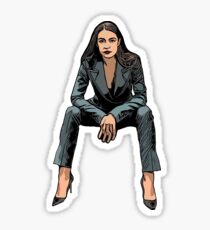 Alexandria Ocasio Cortez Killing it Sticker
