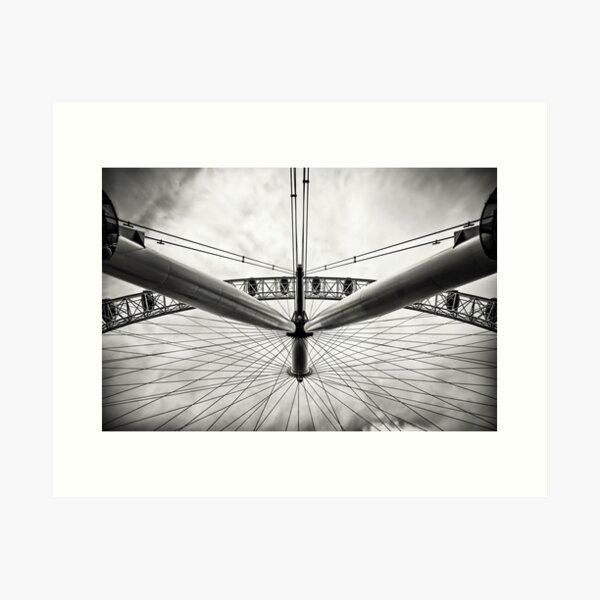 The Vertical Wheel Art Print