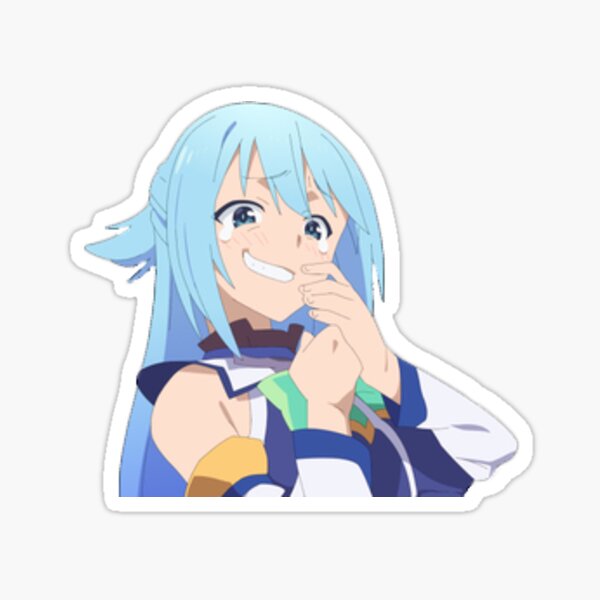 Aqua Konosuba Stickers | Redbubble