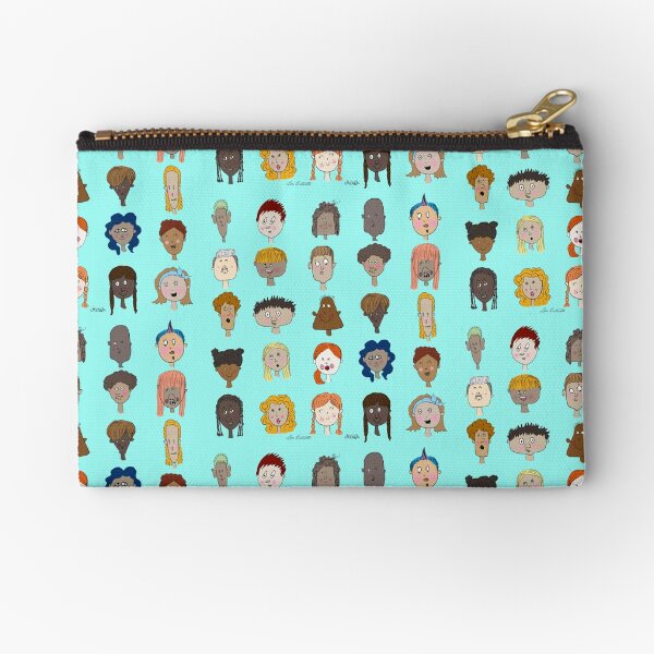 Different People Zipper Pouch