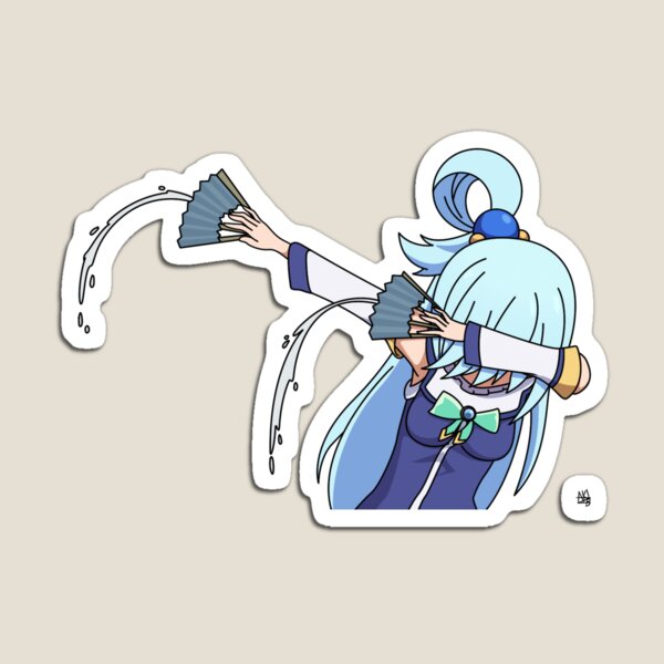 Konosuba Aqua Magnet