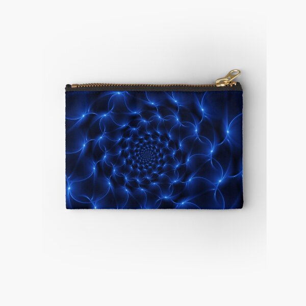 Item preview, Electric Blue Fractal Spiral designed and sold by Kitty Bitty.