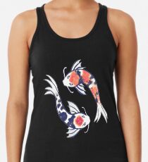 Swirling Koi Racerback Tank Top