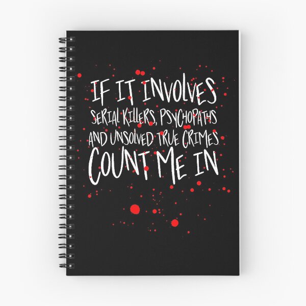Item preview, Serial killers, psychopaths & unsolved true crimes t-shirt designed and sold by e2productions.
