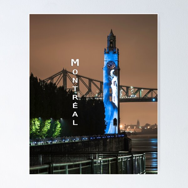 Item preview, Montreal Clock Tower designed and sold by Lrenz.