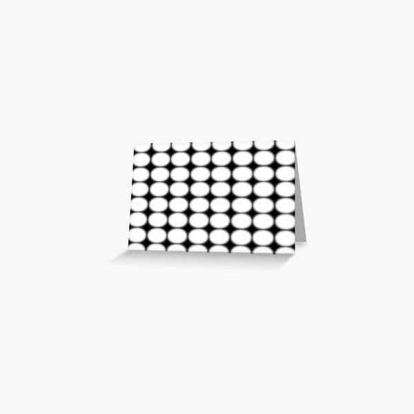 #abstract, #pattern, #design, #illusion, #art, #bright, #square, #shape Greeting Card