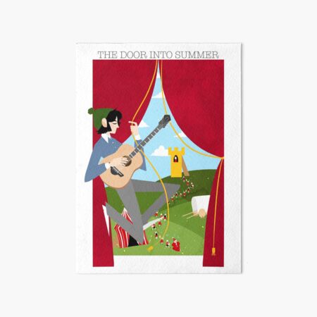 a distant caravan Art Board Print