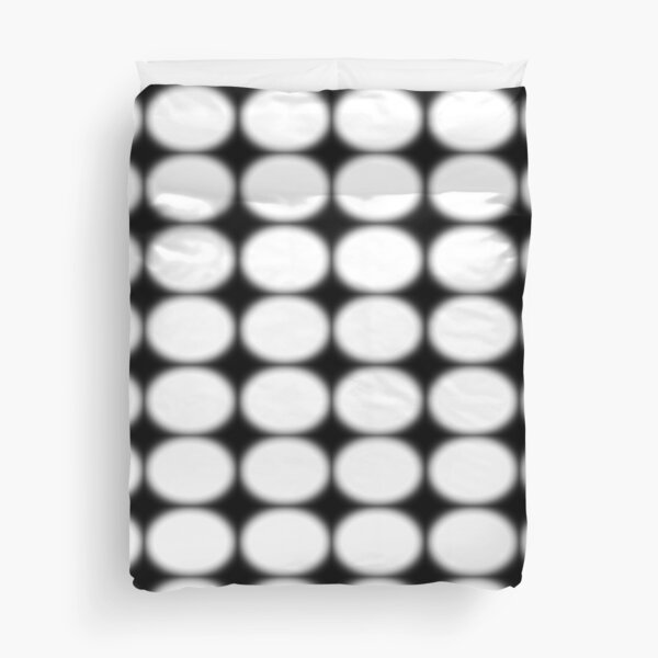 #abstract, #pattern, #design, #illusion, #art, #bright, #square, #shape Duvet Cover