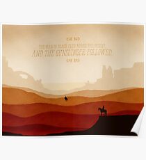 And The Gunslinger Followed Poster