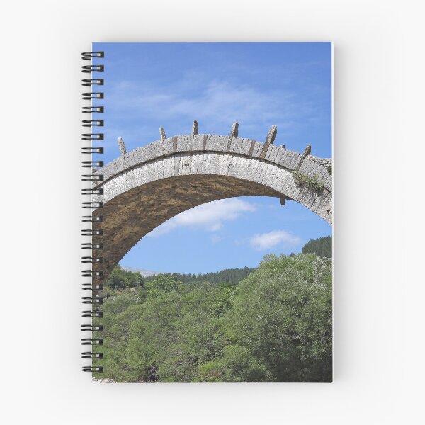 Item preview, Kalogeriko arched stone bridge Zagoria Greece designed and sold by goceris.