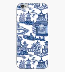 Ming China - Blue And White Chinoiserie iPhone Case