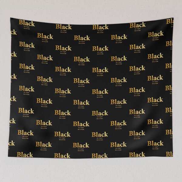 Item preview, Black. No Sugar No Cream  designed and sold by NabilJamal.