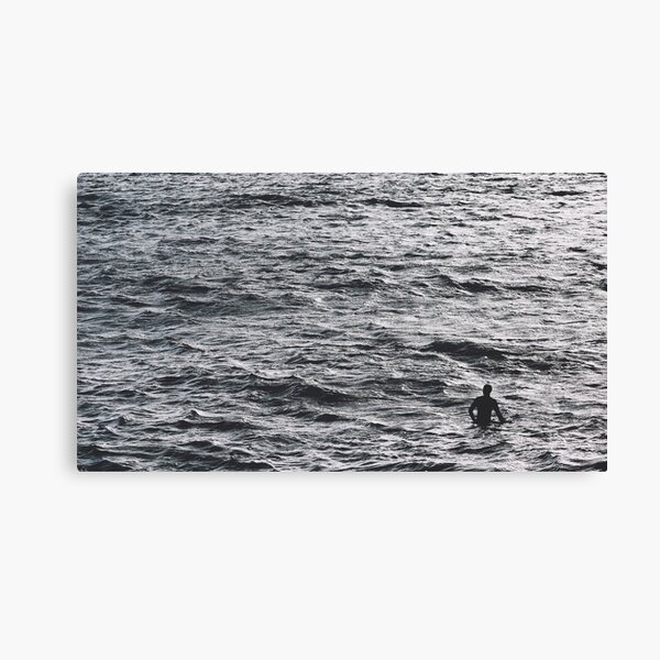Swim Until You Can't See Land Canvas Print