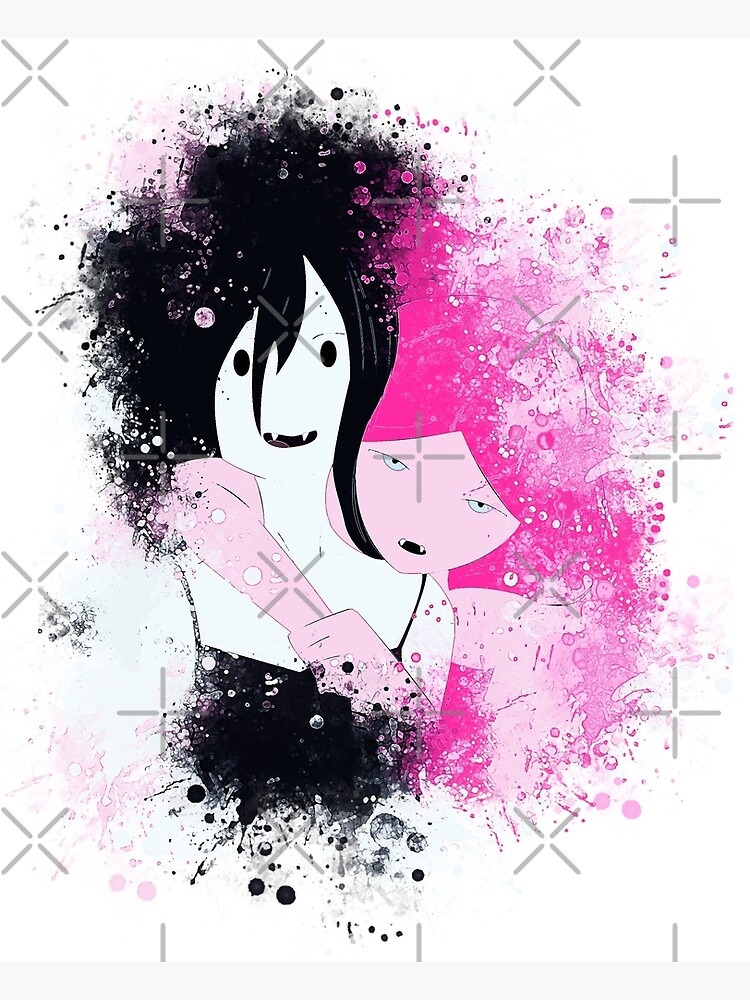 Disover Adventure Time - PB and Marcy - Bubbline Love Premium Matte Vertical Poster