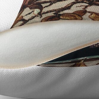 Alternate view of Painted Magnolias Throw Pillow