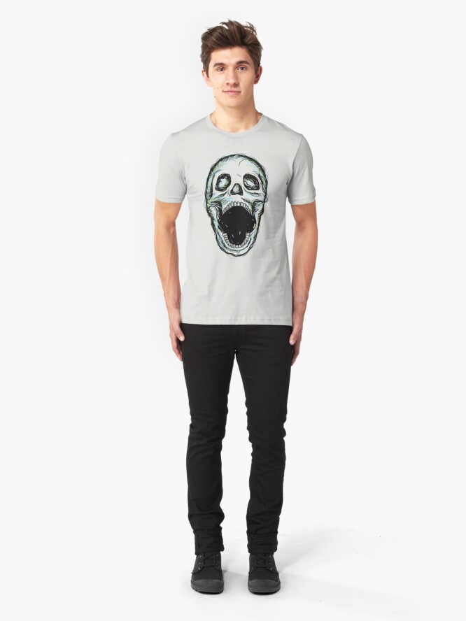 Alternate view of Skull Slim Fit T-Shirt