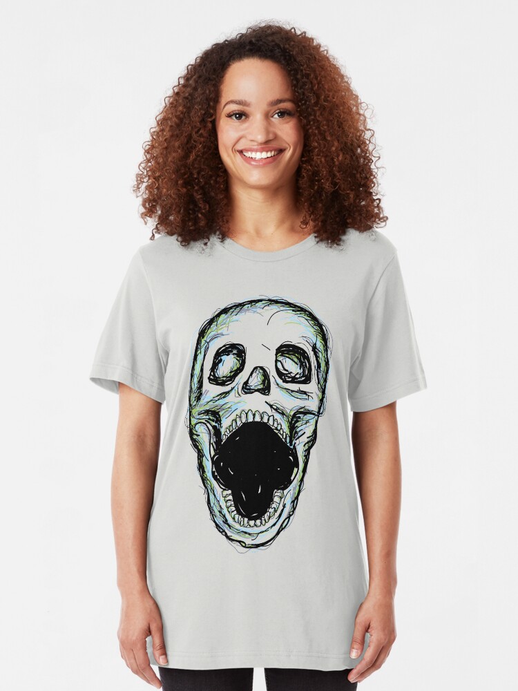 Alternate view of Skull Slim Fit T-Shirt