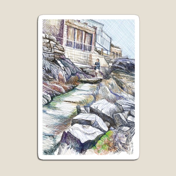 Rocky Path Magnet
