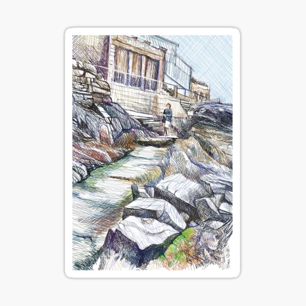 Rocky Path Sticker