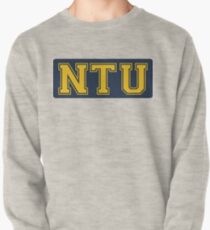 Nanyang Technological University (NTU) in blue and yellow Pullover Sweatshirt