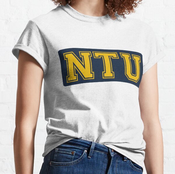 Nanyang Technological University (NTU) in blue and yellow Classic T-Shirt