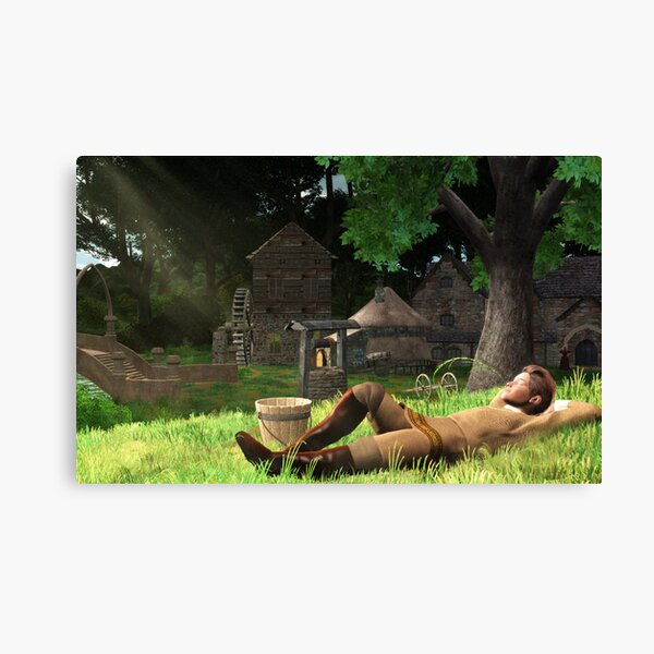 Lazy Afternoon Canvas Print