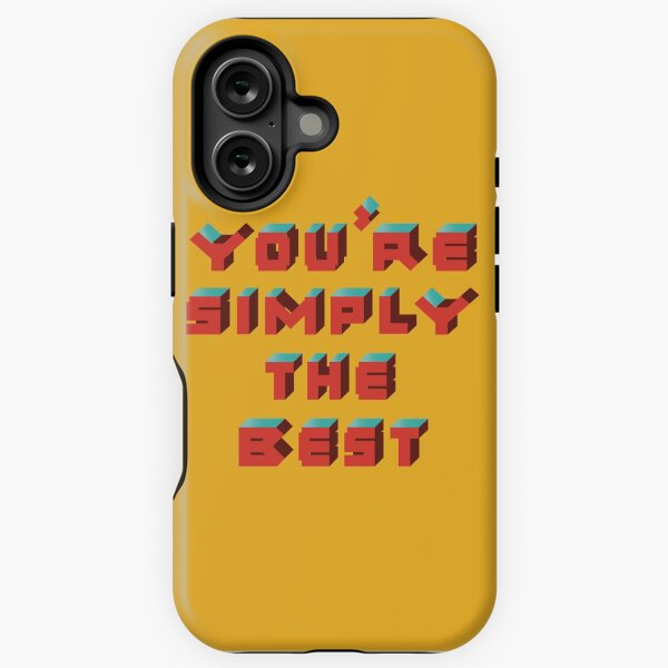 Vista previa del artículo con la obra «Eres simplemente el mejor», diseñado y vendido por Kanika Mathur  Design.