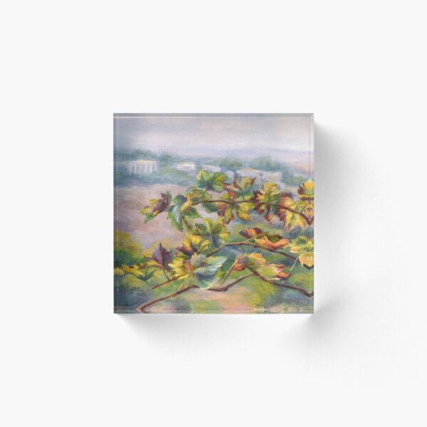 Artikelvorschau, Vineyard_oil auf Leinwand entworfen und verkauft von allgor8.