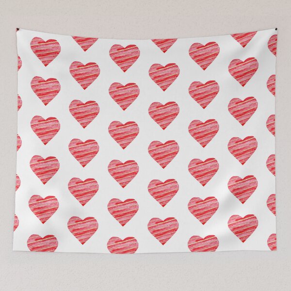 Item preview, watercolor heart red designed and sold by gata-iris.