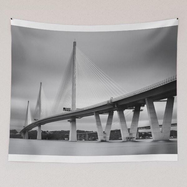 Item preview, Queensferry Crossing Bridge mono  designed and sold by Grant Glendinning.