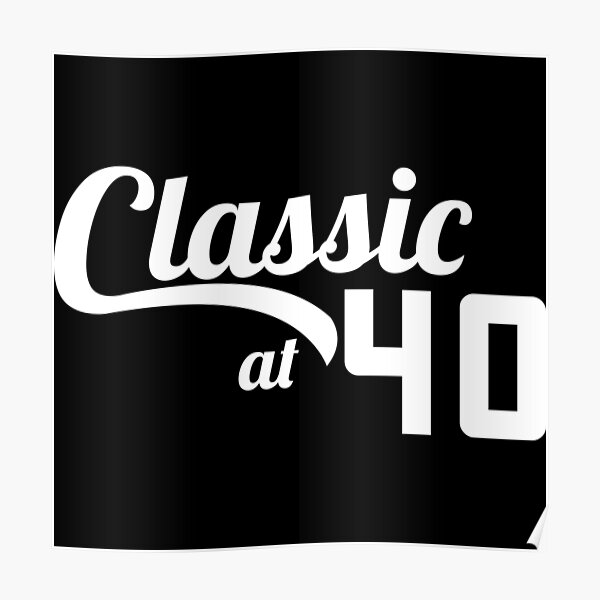 Geburtstagsbanner 'Legende Seit 40 Jahren' - Glitzerbanner Für 40. Geburtstag