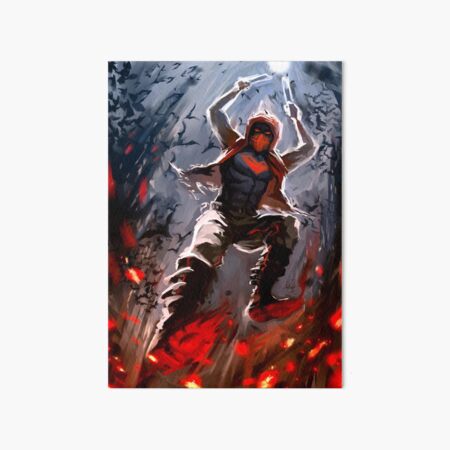 red HOOD Art Board Print