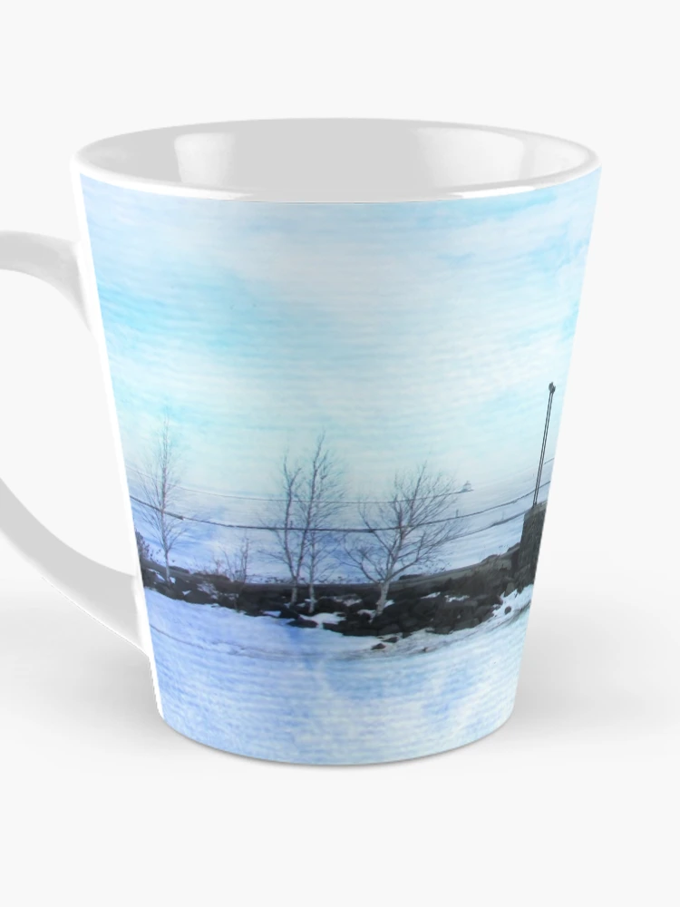 Thumbnail 3 of 4, Coffee Mug, Cold Day designed and sold by RicePoison.