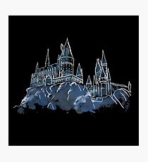 Magic castle blue Photographic Print